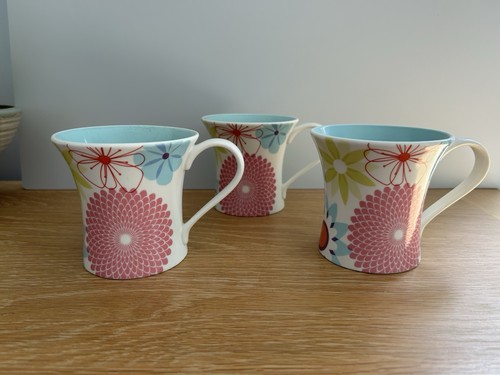 Portmeirion crazy daisy mugs - crazy,