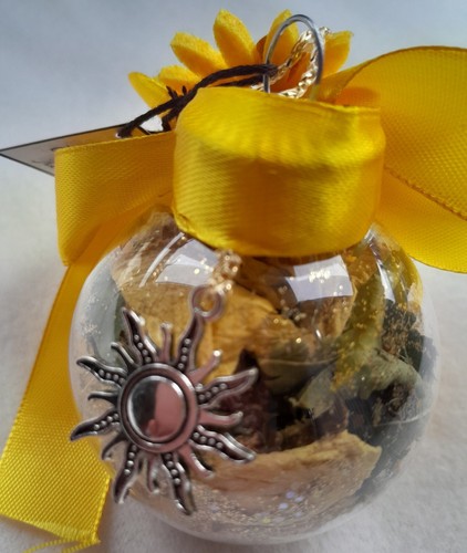 Sunshine witch ball citrine - witch, ball,