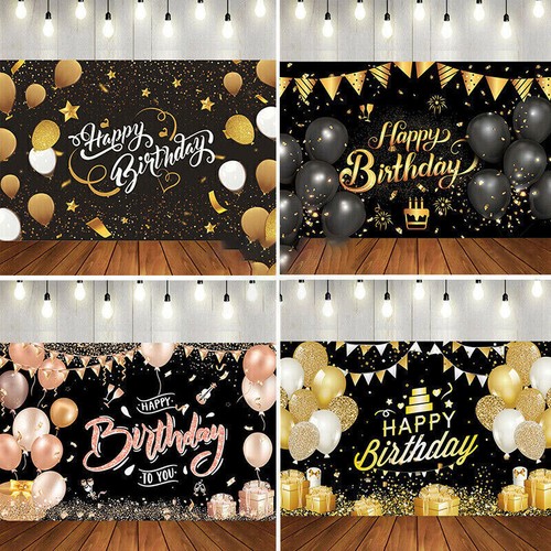 Happy birthday backdrop banner - birthday,