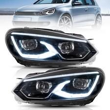 VLAND FULL LED Headlights For Volkswagen Golf 6 MK6 Jetta Wagon 2008-2012 Lamps