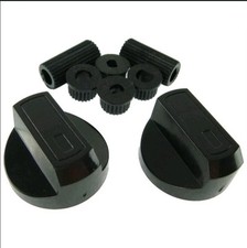 Universal Black Control Knobs