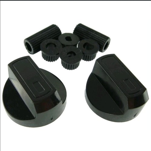 Universal black control - black, knobs