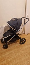 Mamas & Papas Limited Addition Ocarro Moon Grey Tweed Pushchair with Carrycot