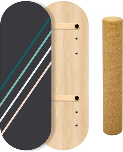 Wooden balance board surf - wooden,