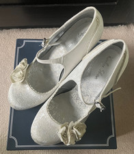 Ruby Shoo Emily Ivory Lace