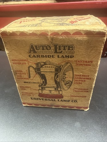 Auto lite carbide bicycle - auto-lite, lamp