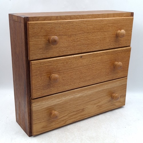 Vintage oak tabletop chest - vintage,