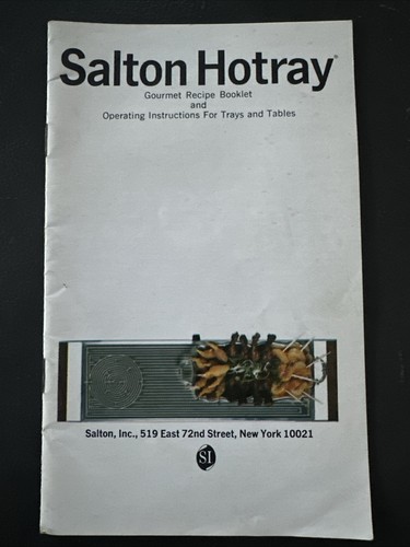 Salton hotray hot tray recipe - tray,