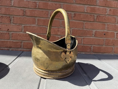 Vintage brass coal - vintage,