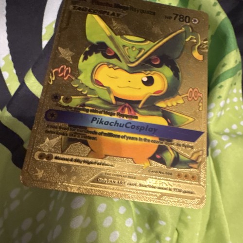 Pikachu rayquaza tag cosplay - pikachu,