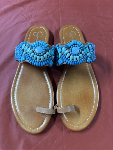 Jessica simpson blue beaded - jessica,