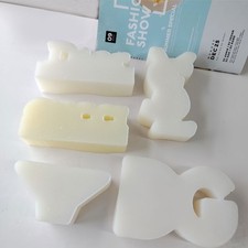 3D LOGO Silicone Candle Mold