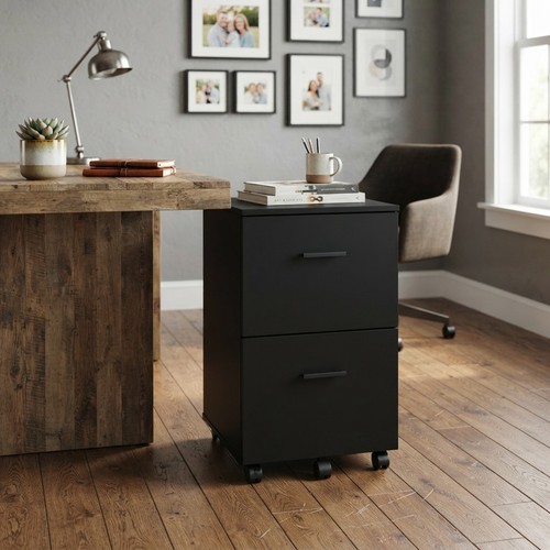 Elegant mobile file cabinet - file,