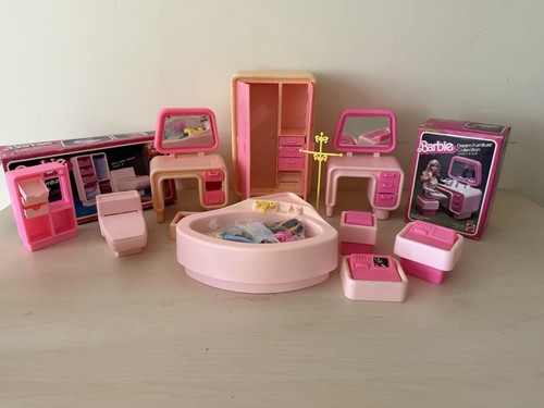 Barbie dream house bathroom - barbie,