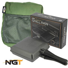 NGT Dynamic Grill 3 Way Pan with Lid & Case Carp Fishing Camping Cooking