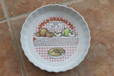 Vintage Ceramic Pie Flan Dish