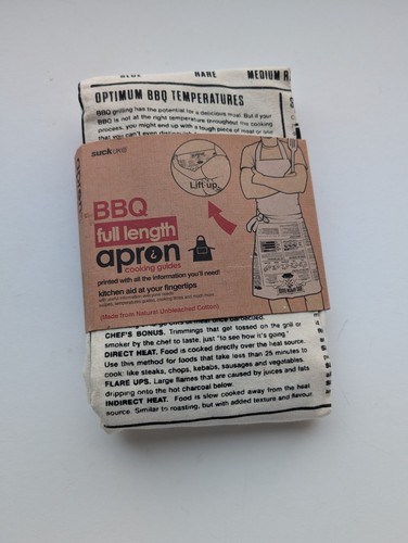Suck mens novelty bbq apron - uk,