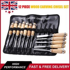 12 Pcs Wood Carving Hand