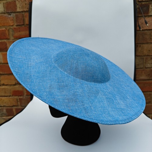 Baby blue large fascinator - baby,