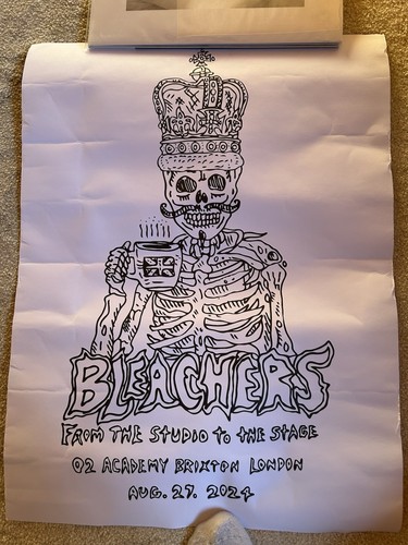 Bleachers concert poster - concert,