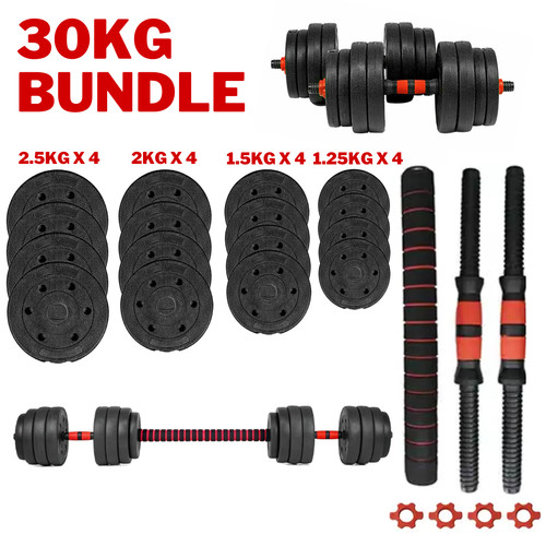 30kg dumbbells pair - dumbbells, of