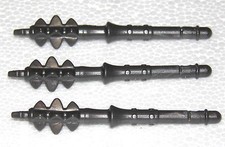 3 x MACE ANTHRACITE PLAYMOBIL to Morningstar Weapon Knight Zube 1001