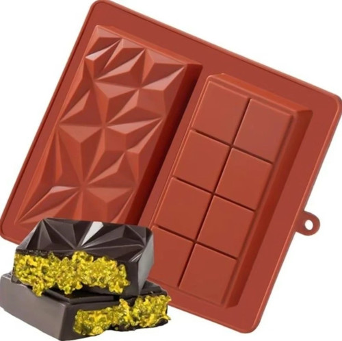 Silicone deep chocolate bar - silicone,