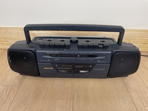 Philips boombox cassette fm - boombox,