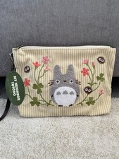 My Neighbour Totoro Corduroy Embroidered Make Up Bag