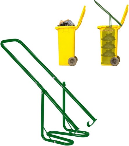 Wheelie bin rubbish compactor - bin,