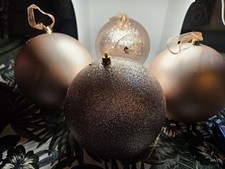 Set of 4 rose gold pink jumbo