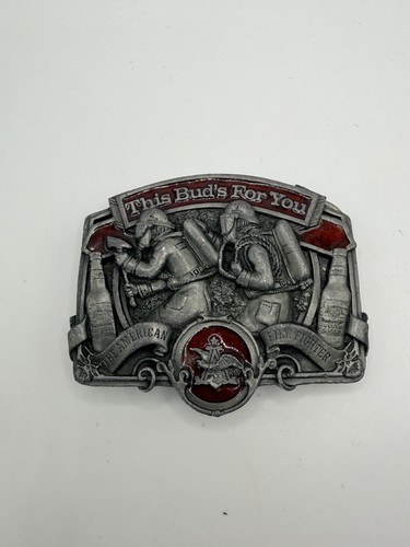 Budweiser firefighter belt - budweiser,