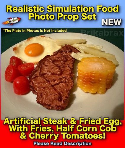 Piece artificial steak egg - piece,