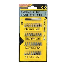 CK Tools Bit Set (25mm) Set of 33