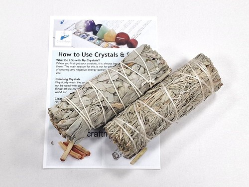 White sage smudge - white,