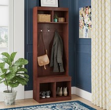 Walnut Wooden Hall Tree