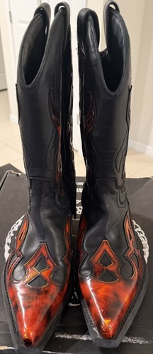 New rock flamed accented - flamed,