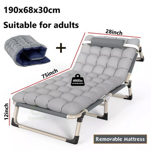 Folding reclining sun lounger - folding,