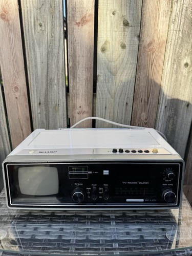 Sharp 20h vintage portable - sharp,