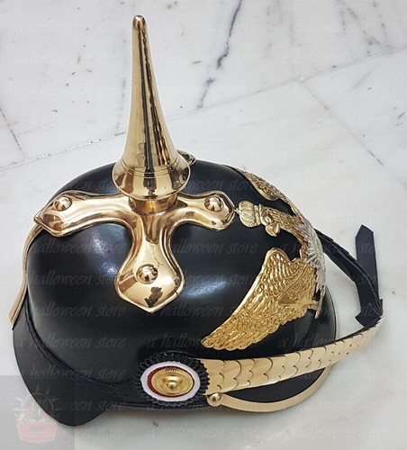 German pickelhaube helmet - pickelhaube,