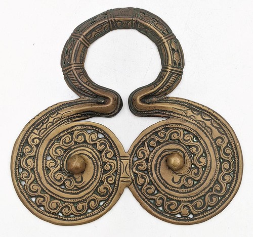 Indian himalayan brass dress - brass,
