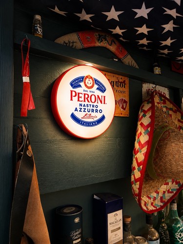 Peroni led light - peroni, sign