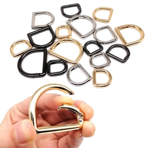 Shaped spring ring - d-shaped, bag