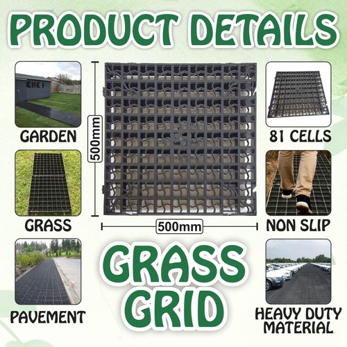 Gravel grass grid pavers - 56,