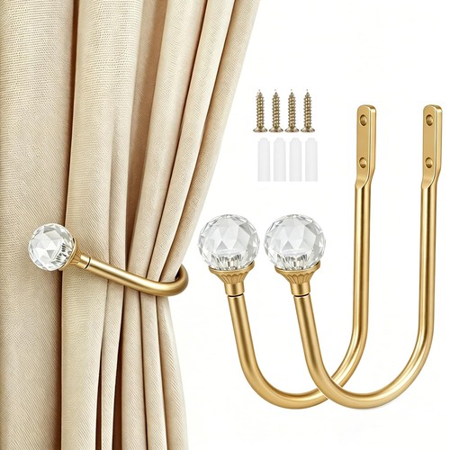 Pcs gold curtain tie - 2,