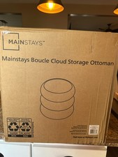Mainstays Boucle Cloud Storage