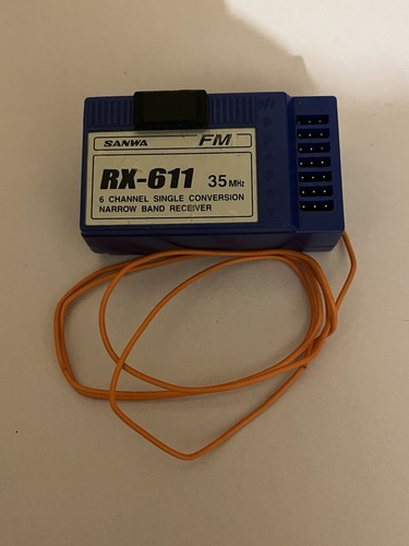 Sanwa 611 6ch receiver - rx-611,