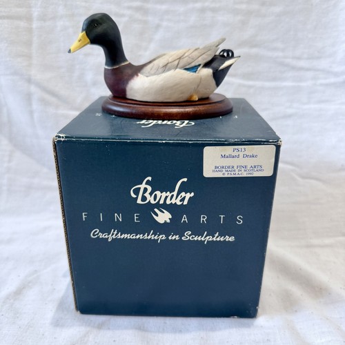 Border fine arts mallard - border,