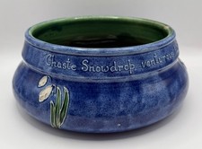 Vintage 'Snowdrop' Pottery
