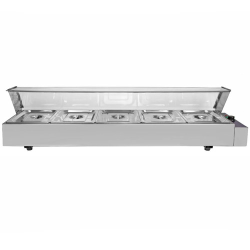 New stainless steel bain marie - steel,